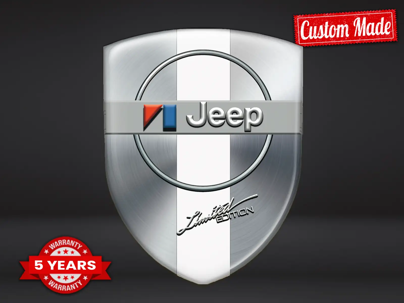 Jeep Emblème Auto Max Robuste Élégant Pro Z Performance
